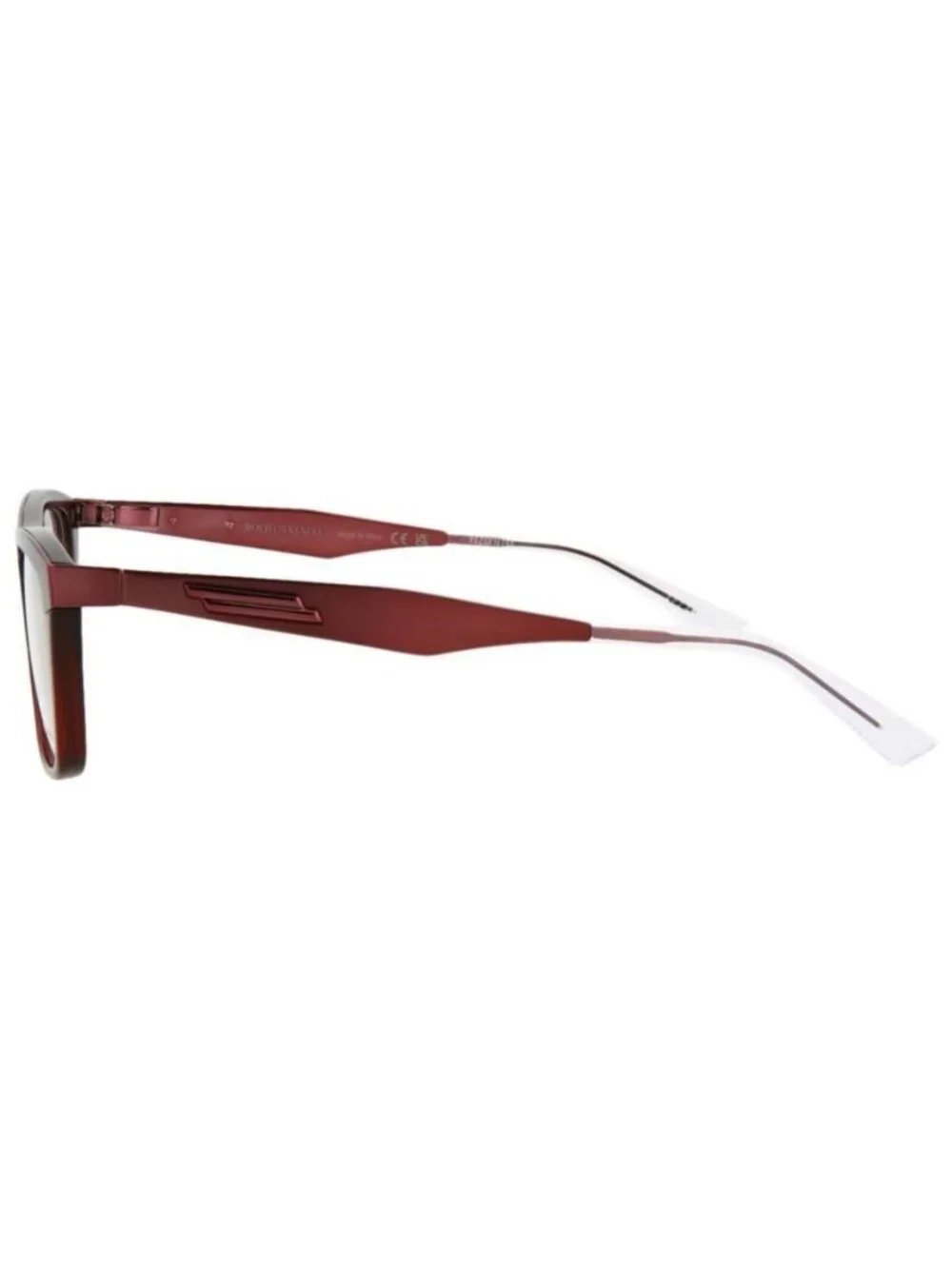New Bottega Veneta Unisex Cat Eye Burgundy Burgundy Transparent Fashion Designer